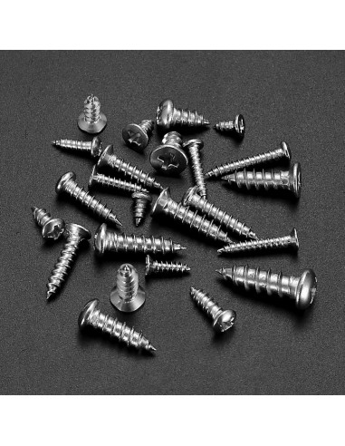 Conjunto de 990 Tornillos Autoperforantes Acero Inoxidable M3-M6