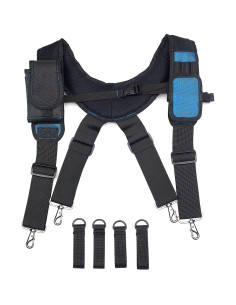Suspenders Magnéticos Finegift para Cinturón de Herramientas Azul 2