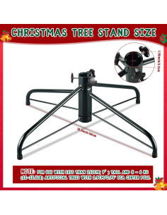 Soporte para Árbol de Navidad Yunsailing 50 cm Plegable 2