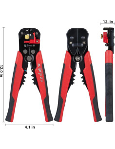 Pelacables 5 en 1 YWHWXB Autoajustable Rojo 10-24 AWG 2