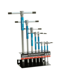 Juego de Llaves Allen T-Handle ARES 8 Piezas Métricas 2-10mm