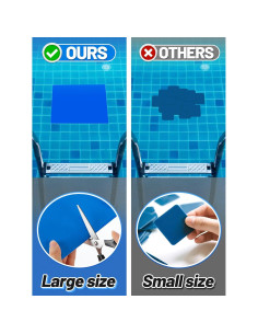 Parche de Reparación de PVC Aulock 0.86 x 0.61 m Azul 2