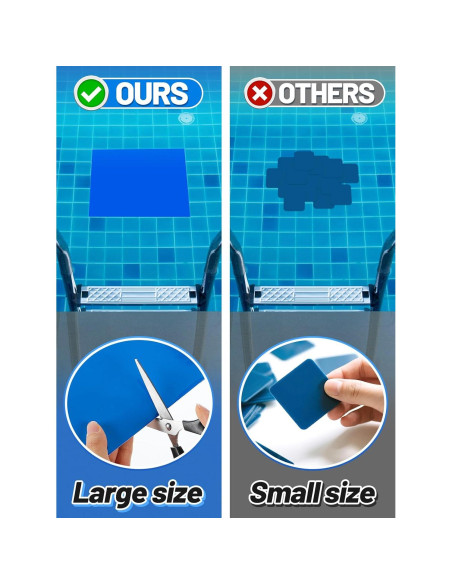 Parche de Reparación de PVC Aulock 0.86 x 0.61 m Azul