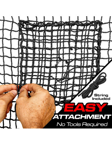 Kit de Reparación de Redes GoSports - 3 Parches 20x20 cm