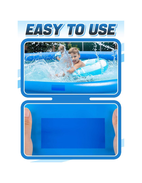 Parche de Reparación de PVC Aulock 0.86 x 0.61 m Azul