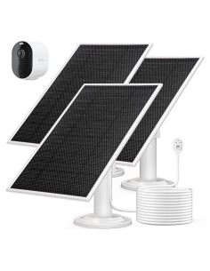 Panel Solar Kagtlta 6V 4.5W para Cámaras Arlo - Paquete de 3