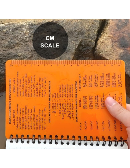 Cuadernos Espirales Impermeables WRENBEN A6 Geológicos Azul - 2PCS