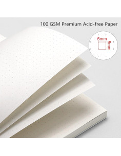 Cuaderno de Puntos RETTACY A5, Paquete de 3, 480 Páginas 2