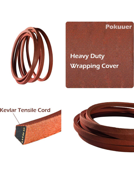 Correa de Kevlar para quitanieves Craftsman 289,56 cm