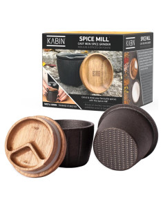 Molino de Especias KABIN - Molinillo Manual de Hierro Fundido