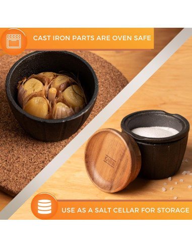 Molino de Especias KABIN - Molinillo Manual de Hierro Fundido