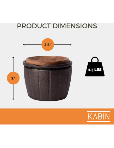 Molino de Especias KABIN - Molinillo Manual de Hierro Fundido