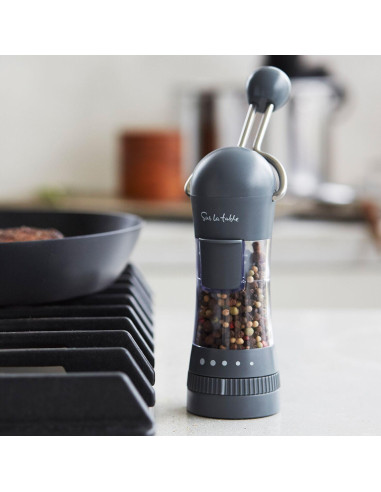 Molino de Rallador de Especias Sur La Table Blanco 24.1 cm