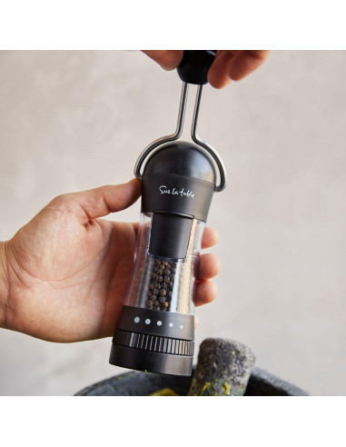 Molino de Rallador de Especias Sur La Table Blanco 24.1 cm