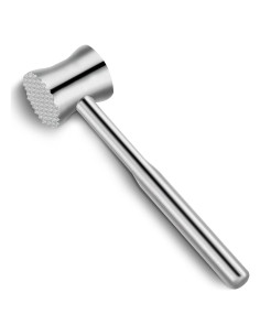 Mazo Aplanador de Carne Yitexin Acero Inoxidable 24.5 cm Plata