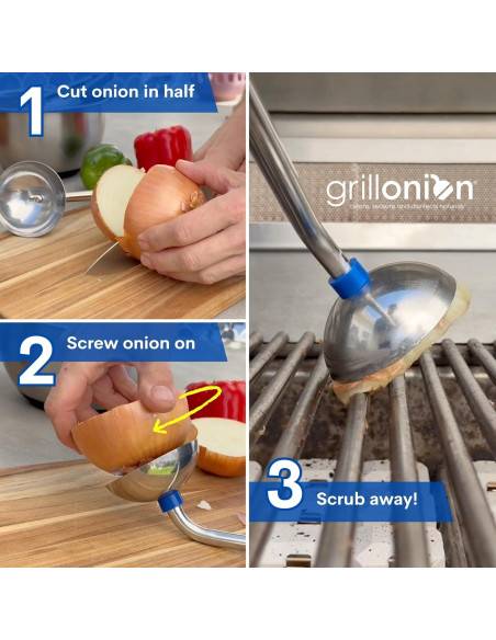 Cepillo Limpiador de Parrilla Grill Floss Sin Cerda 53 cm