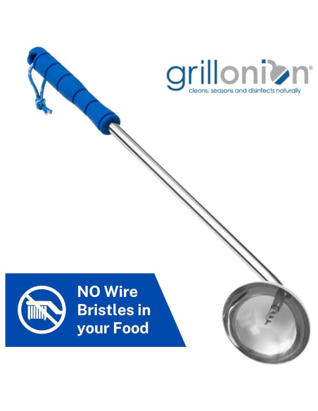 Cepillo Limpiador de Parrilla Grill Floss Sin Cerda 53 cm