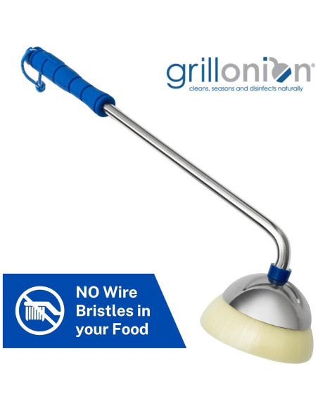 Cepillo Limpiador de Parrilla Grill Floss Sin Cerda 53 cm