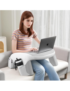 Escritorio de Regazo para Laptop Wogahev - Almohada Ergonómica 2.05 kg 2