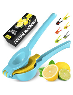 Exprimidor Manual Zulay 2-en-1 de Limón y Lima - Acero Inoxidable