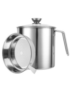 Contenedor de Grasa de Tocino MUXHEL 1.8L Acero Inoxidable