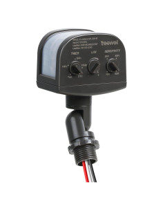 Sensor de Movimiento Treewell TMDL240A 240 60 Pies Ajustable