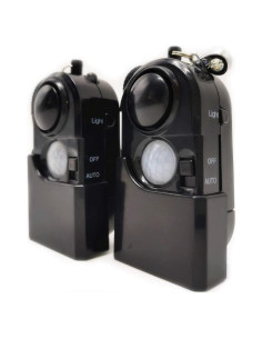 Alarma de Movimiento Portátil HITBEAT 120DB con Luz LED SOS