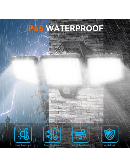 Foco LED de Inundación 65W PURICH con Sensor de Movimiento Foco LED de Inundación 65W PURICH con Sensor de Movimiento