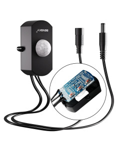 Interruptor Sensor de Movimiento PIR SENSKY BS010BB 12V/24V Dimmable