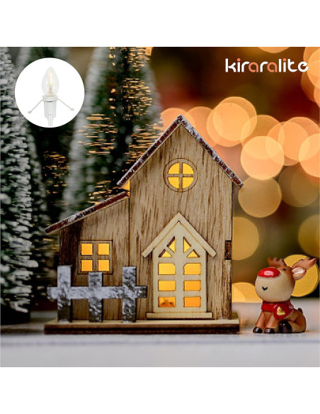 Cordón Accesorio Kiraralite 4 Bombillas LED 1.83m Blanco