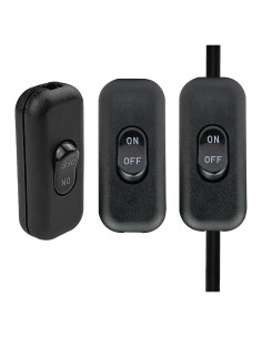 Interruptores en línea Chaozhou Jinhongda, paquete de 3, 250V 6A