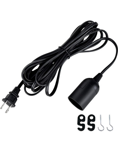 Cable de Lámpara Colgante Extensión 4.57m Simple Deluxe 360W