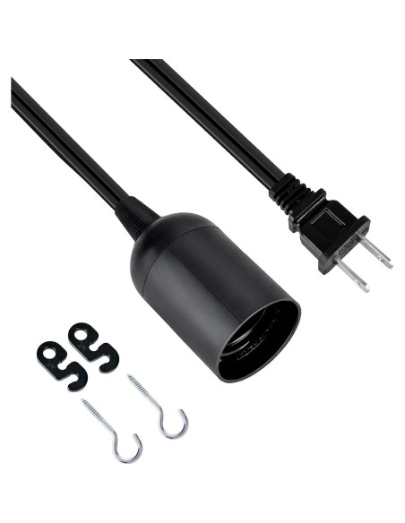 Cable de Lámpara Colgante Extensión 4.57m Simple Deluxe 360W