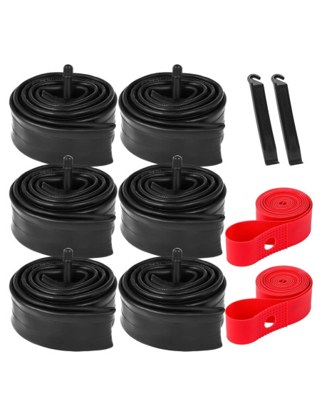 Cámaras de Aire Yeesport 20/24/26" x 1.75-2.125" MTB 6 Pack Cámaras de Aire Yeesport 20/24/26" x 1.75-2.125" MTB 6 Pack