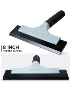 Limpiaparabrisas FOSHIO 20.32 cm Doble Cara Antideslizante - Paquete de 2 2