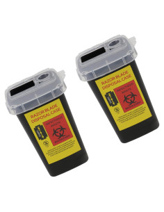 2 Cajas de Almacenamiento de Cuchillas Beatifufu 15.5x9.5cm