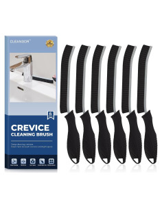 Cepillos de limpieza de ranuras CLEANGOR - 6 unidades, ergonómicos