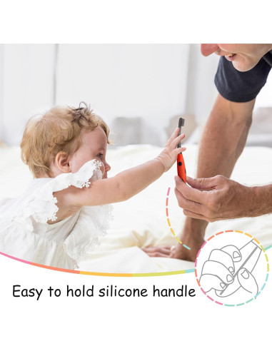 Cepillo de Dientes Mombella Mariquita Silicona Bebés 6+ Meses