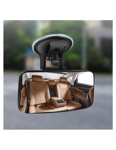 Espejo de Coche para Bebé Salior con Ventosa y HD 13x6.5cm