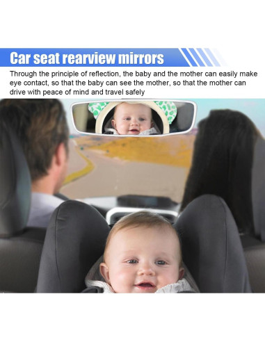 Espejo Retrovisor para Bebés DUSCOKE Ciervo 25.8x19.5cm