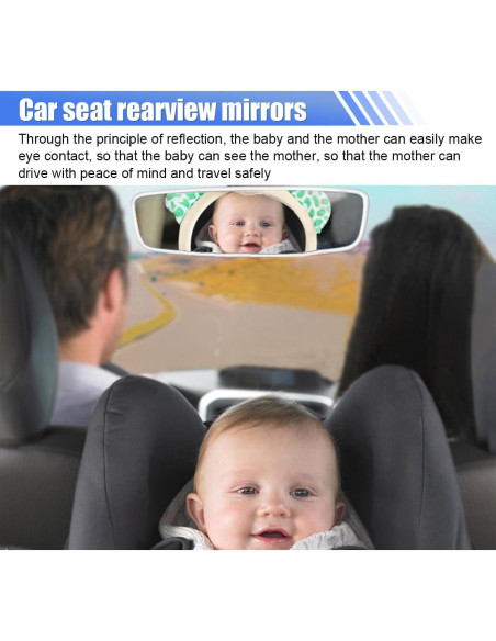 Espejo Retrovisor para Bebés DUSCOKE Ciervo 25.8x19.5cm