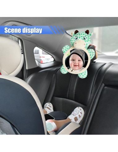 Espejo Retrovisor para Bebés DUSCOKE Ciervo 25.8x19.5cm