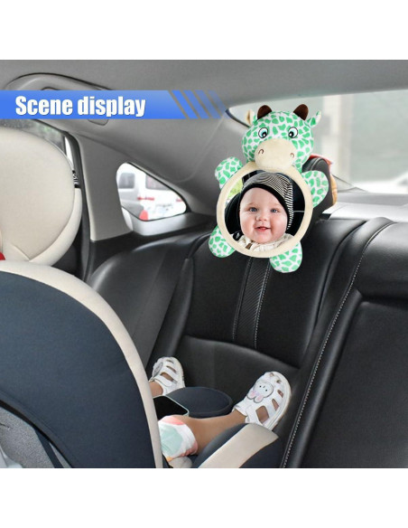 Espejo Retrovisor para Bebés DUSCOKE Ciervo 25.8x19.5cm