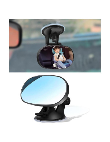 Espejo Convexo para Bebé Salior con Ventosa Ajustable 360