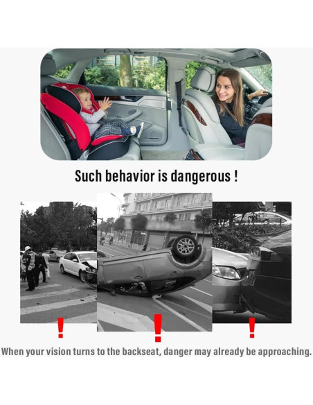 Espejo Convexo para Bebé Salior con Ventosa Ajustable 360