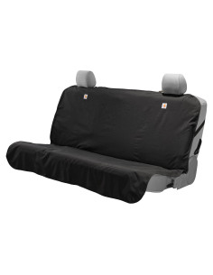 Funda de Asiento de Banco Carhartt Quick-Fit Negra - Protección para Mascotas