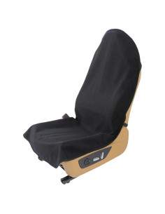 Cubierta de Asiento de Coche Impermeable VSHIELD Negra Universal