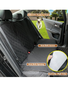 Funda de Asiento de Coche Meolsaek para Perros Universal 139.7x114.3cm 2
