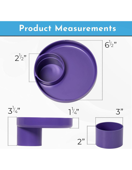 Bandeja de Viaje Morada Mi Bandeja de Viaje - Adaptable y Segura