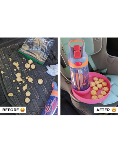 Bandeja de Viaje Morada Mi Bandeja de Viaje - Adaptable y Segura